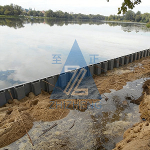 PVC damwandplaten type Z, conform ASTM-norm, vinyl damwandplaten, zeewering, keringen, overstromingsbescherming - Product Image 5