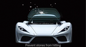 Uas ฟิล์มกระจกหน้า HD TPU, ฟิล์มกระจกด้านบนกันรอยขีดข่วนกันน้ำได้ดี96% UVR PPF สำหรับฟิล์มกระจกเกราะพาโนรามา - Product Image 5