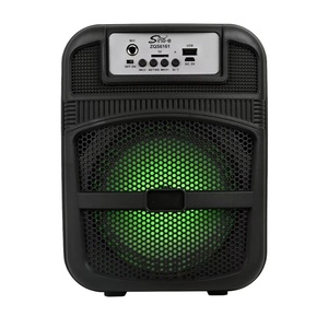 MINI altavoz de Karaoke Tws Bt con Subwoofer inalámbrico con sonido fuerte y luz intermitente LED portátil para exteriores, micrófono Fm, Tws, Bt - Product Image 2