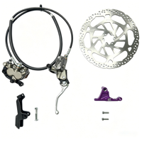 SRJ Surron LBX Segway X260 Talaria 3X/MX3-5 Vorderes Doppelkolben-Hydraulikbremsen-Kit CNC 7075 Aluminium Eloxiert Professionell