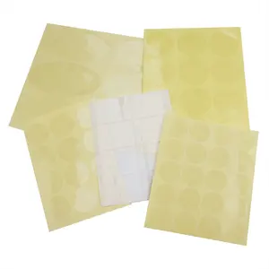 Free sample circle rectangle square transparent label clear seal sticker