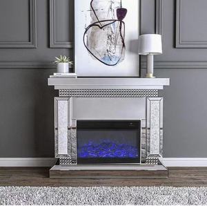 <span class=keywords><strong>Chimenea</strong></span> eléctrica de diamante triturado para interior de la sala de estar, nueva <span class=keywords><strong>casa</strong></span> moderna decorada, fábrica de China, 2022 - Product Image 2