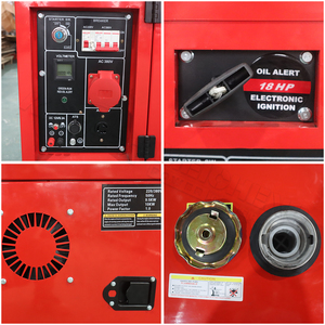 Siêu Im Lặng Máy Phát Điện Xăng 5KW 5000W 5.5KW 5500W Trọng Lượng Nhẹ Xách Tay Im Lặng 4-Đột Quỵ Máy Phát Điện Xăng Với Từ Xa Bắt Đầu - Product Image 6