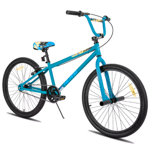 Bicicleta BMX de Estilo Libre con <span class=keywords><strong>Cuadro</strong></span> de <span class=keywords><strong>Acero</strong></span> de Múltiples Colores, Personalizada para Almacén en EE. UU., de Una Sola Velocidad, 20, 24, 26 Pulgadas - Product Image 4
