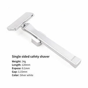 Precision <strong>Single</strong> <strong>Edge</strong> Grooming Structure Smooth Finish Comfortable Grip Long Term Use Manual Shave <strong>Razor</strong> - Product Image 6