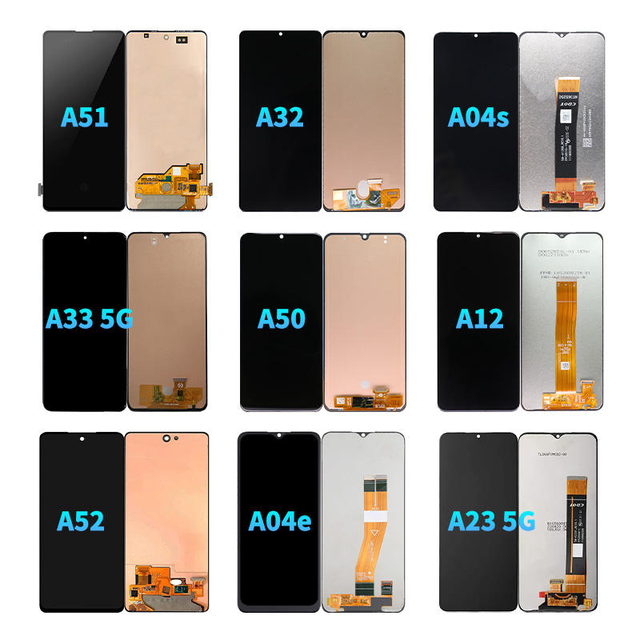 Original Mobile Phone LCD for Samsung A10 A12 A13 A14 A23 A22 A32 A33 A34 A50 A51 A53 A54 5G OEM Replacement Display Screen