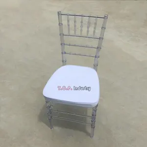 Rental PP/PC Plastic Stacking Chairs with Cushion