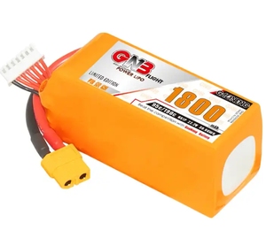 Batería Lipo HV sin Escobillas GNB 6S 22.2V 22.8V 1300 1500 1800mAh con Conector XT60 para Drones de Carreras RC y Accesorios para Quadcopters - Product Image 4