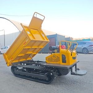 Nouveau mini-dumper sur chenilles auto-chargeur de 1,8 tonne, moteur 5 cylindres, direction à gauche, transmission manuelle 15 vitesses, pour l'exploitation minière - Product Image 6