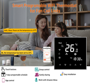 智能Fcu可编程无线温控器控制器Wifi电子冷藏室温控器 - Product Image 3