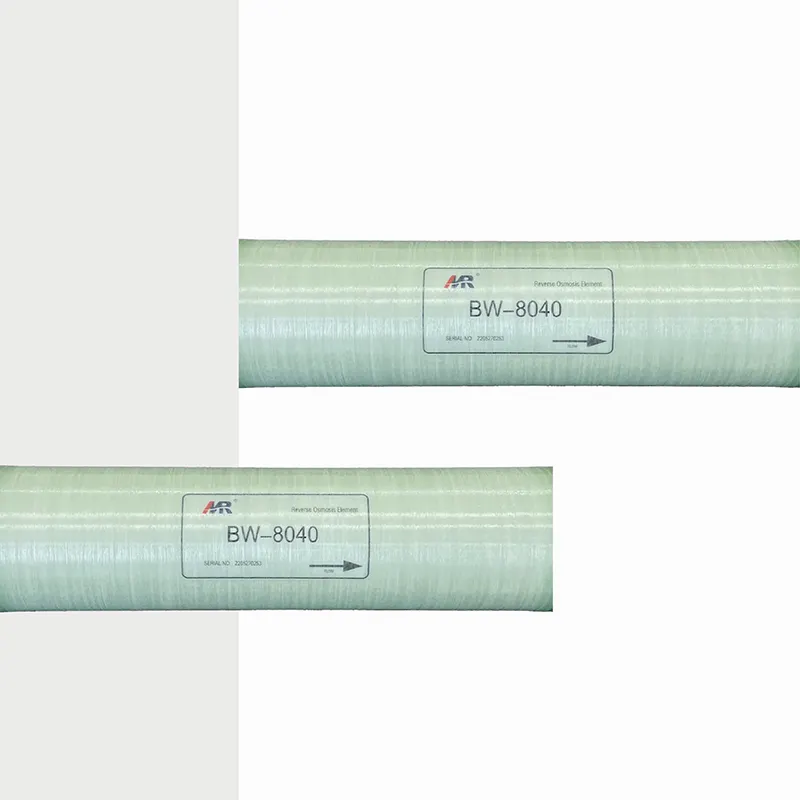 Sistema de filtro de agua de ósmosis inversa membranas ro bw30 4040 Membrana de agua salobre