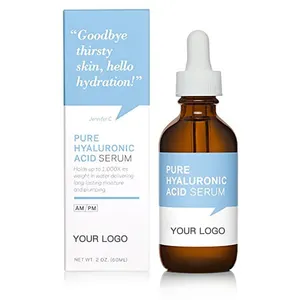 Pro Formula Pure Highest Quality Anti-Aging Serum Paraben-free and Fragrance-Free Hyaluronic Acid Serum for Skin