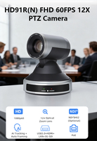 Kamera PTZ 4K 30fps NDI HX2 dengan Zoom 12X, 1080P 60fps, Pelacakan Otomatis AI, Kamera Konferensi Video untuk Siaran Langsung PoE