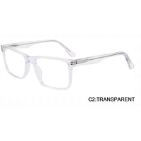 DOISYER Dernières Nouveautés de Designer : Monture de Lunettes Carrée Vintage de Luxe en Acétate, Montures Optiques pour Homme et Femme