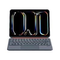 Nouveau clavier mécanique sans fil 5.0 avec interrupteurs RGB à ciseaux, étui avec trackpad, compatible iPad Air 5 4 10.9 pouces, Magic-Stand Slim