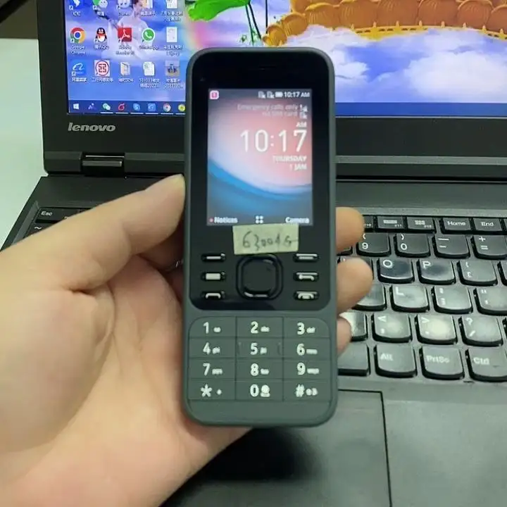 For Nokia 6300 4G Factory Unlocked Original Super Cheap Bar Smartphone Mobile Cell Phone