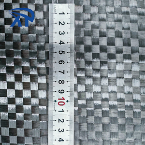 Tessuto in Fibra di Carbonio 12K Plain 80g 88g 100g 200g Leggero, Colorato, Elettroplaccato, Ignifugo, Decorativo - Product Image 1
