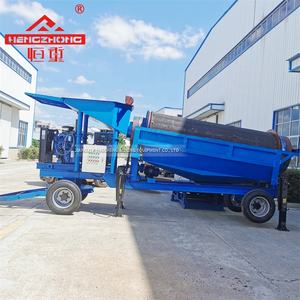 Planta de Lavado Portátil de Baja Inversión, Criba Trommel, Bomba de Motor, Construcción de Acero de Alta Rigidez / Minería de Oro a Pequeña Escala - Product Image 4