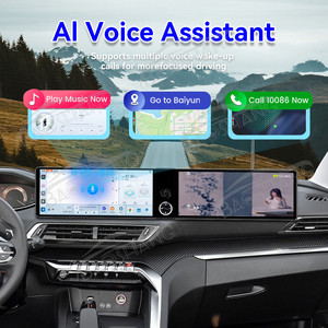 Baoshang Dual 12.3 ''Android13 <span class=keywords><strong>Autoradio</strong></span> Carplay pour Peugeot 4008 2016-2022 Multimédia Dvd <span class=keywords><strong>GPS</strong></span> Navigation Commande Vocale Carplayer - Product Image 5