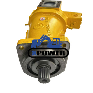 Nouveau moteur à piston hydraulique XPower A7V20 A7V28 pour excavatrice sur chenilles Noir/Argent Garantie de 6 mois - Product Image 2