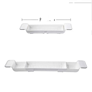 Étagère <span class=keywords><strong>de</strong></span> <span class=keywords><strong>baignoire</strong></span> réglable, support <span class=keywords><strong>de</strong></span> <span class=keywords><strong>baignoire</strong></span>, plateau <span class=keywords><strong>de</strong></span> rangement, organisateur <span class=keywords><strong>de</strong></span> douche, support <span class=keywords><strong>de</strong></span> téléphone, <span class=keywords><strong>tablette</strong></span>, livre extensible - Product Image 1
