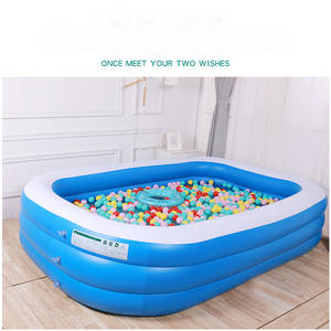 <span class=keywords><strong>Piscina</strong></span> Inflable Clásica para Exteriores, de PVC, Sobre el Suelo, con Bomba de Agua de 3 HP, Fácil de Instalar - Product Image 3