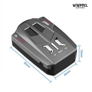 Detector de Radar de Largo Alcance 360, Sistema de Detección de Velocidad para Automóviles, Alarma Vehicular con Alerta de Voz, Pantalla LED, Grabación de Video 4K, GPS, Ajuste Universal - Product Image 2