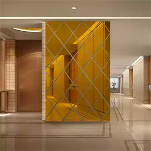 Màn hình gương trang trí nghệ thuật Art Deco bằng thép không gỉ, có thể gấp gọn, chống thấm nước, kích thước lớn, có thể tùy chỉnh, dùng cho phòng khách, lối vào khách sạn - Product Image 4