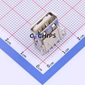 GT-USB-2004-CWG1A USB Connector SMD Connector ( Connector Type: Type-A )( Protocol Standard: USB 2.0 )( Gender: Female ) - Product Image 1