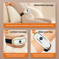 Masseur corporel vibrant portable sans fil, 5 modes de vibration cyclique, affichage numérique, appareil de relaxation musculaire pour les soins quotidiens du corps entier