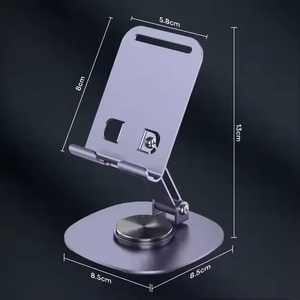 <span class=keywords><strong>Supporto</strong></span> per Telefono in Lega di Alluminio Regolabile, Rotazione a 360°, Montaggio Universale per Cruscotto, per Cellulari e Tablet - Product Image 3