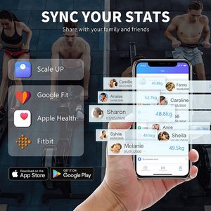 J & <span class=keywords><strong>R</strong></span>-báscula electrónica de 180kg para teléfono móvil, dispositivo de medición de IMC para salud y baño, regalo promocional - Product Image 5