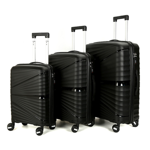 MARKSMAN Nouveau style Ensemble de bagages de couleur unie Prix abordable <span class=keywords><strong>Valise</strong></span> 3 pièces en <span class=keywords><strong>1</strong></span> Imperméable Bagage à main à roulettes - Product Image 1