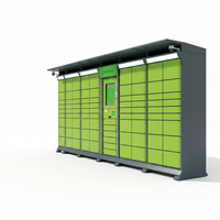 Casier intelligent électronique pour colis en matériau SGCC de qualité commerciale, avec finition électrolytique et peinture en poudre, pour magasins de détail - Cliquez ici