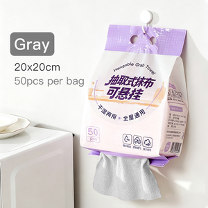 Lingettes absorbantes pour cuisine, usage intensif, avec distributeur suspendu, 50 lingettes réutilisables en microfibre - Product Image 3