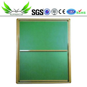 Tablero de borrado en seco magnético de MDF <span class=keywords><strong>blanco</strong></span> de alta calidad para niños, <span class=keywords><strong>tiza</strong></span> verde incluida para <span class=keywords><strong>muebles</strong></span> escolares de aula - Product Image 5