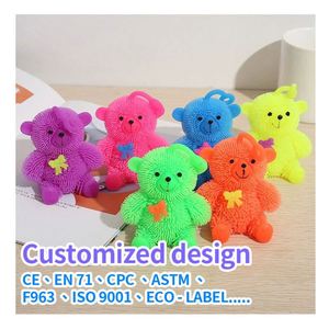 TOYSRUNNER Especial de Halloween: 6 Juguetes Blandos de Monstruos, Juguetes Sensoriales de Silicona, Lindos y Aterradoros, Premio para el Aula - Product Image 4