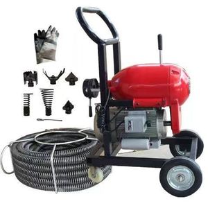 Machine de nettoyage de tarière de vidange d'obstruction de tuyau de serpent d'égout de puissance électrique professionnelle spéciale à haute efficacité - Product Image 3