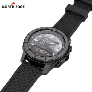 Reloj Deportivo Digital de Lujo para Hombre NORTH EDGE con Esfera de Textura Geológica, Resistente al Agua 50 Metros, Cronómetro, Cuenta Regresiva, Luz 2026 - Product Image 6