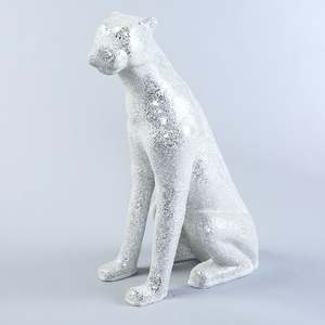 Populaire fibre de verre Zabra miroir décoration Design Animal Sculpture couleur blanche maison Statue décoration <span class=keywords><strong>Fragments</strong></span> miroir abstrait - Product Image 6