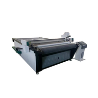Máquina de Corte Digital CNC Multifunción con Cuchilla Vibratoria Oscilante y Mesa Plana para Tapicería de Sofás Impermeables y Telas