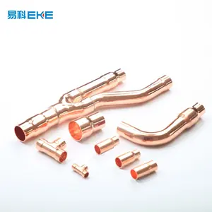 Copper fittings (splitters) /copper branch pipe for VRV/VRF air conditioner