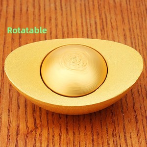 ของตกแต่งเสริมฮวงจุ้ย รูปทรงแท่งโลหะ 3 มิติ ทำจากโลหะผสมสังกะสีหล่อขึ้นรูป หมุนได้ ของขวัญนำโชค ของเล่นขนาดเล็กพกพาสะดวก - Product Image 1