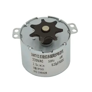 Verwendet für Lüftermotor niedriggeschwindigkeits-AC-Motor 50KTYZ 4-10 W 220 V permanentmagnet-AC-Synchronmotor