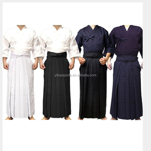 Uniforme de <span class=keywords><strong>Hakama</strong></span> de Algodón de Alta Calidad para Artes Marciales de Kendo, Personalizado - Product Image 3