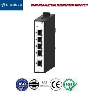 <span class=keywords><strong>5</strong></span>-<span class=keywords><strong>Port</strong></span> 100M <span class=keywords><strong>PoE</strong></span> + công nghiệp-lớp Din-Rail không được quản lý <span class=keywords><strong>Ethernet</strong></span> chuyển đổi mạng OEM & ODM 10/100M truyền sợi/quang ris3005p - Product Image 2