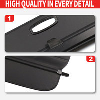 Housse de chargement rétractable OEM ODM pour accessoires de voiture Volvo XC60 2018 + rideaux de coffre arrière