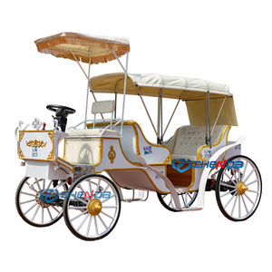 Charrette électrique de tourisme, chariot européen, charrette de mariage en forme de citrouille, Chine Xuchang Zhenda Machinery - Product Image 2