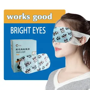 Natuurlijke Kruiden Zelf Verwarming Eye Stoom Patch Wegwerp Eye Slaapmasker Voor Moe En Gezwollen Ogen