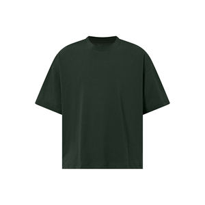 Camiseta Personalizada de Algodón Transpirable con Bordado Moderno, <span class=keywords><strong>Cuello</strong></span> Redondo, Manga Corta, Lisa, Informal, para Hombre y <span class=keywords><strong>Mujer</strong></span> - Product Image 5